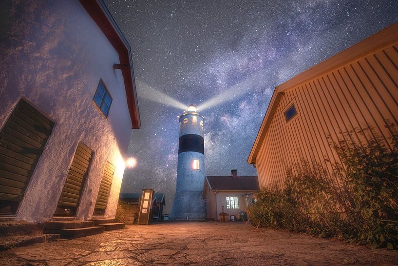Lange Jan lighthouse on Öland in Sweden by Marc Hollenberg
