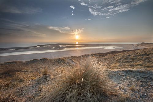 Zonsondergang, Maasvlakte (Rotterdam)