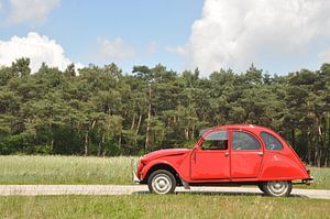 Citroën 2cv in de zon
