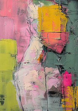 Frau Abstrakt | Frau Gelb