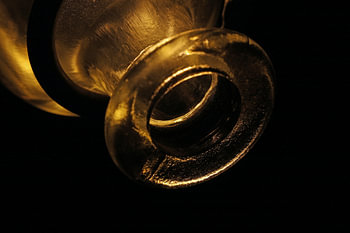 Flaschenhals in Nahaufnahme