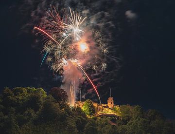 Feux d'artifice du Maimarkt de la ville de Landstuhl en Rhénanie-Palatinat sur Patrick Groß