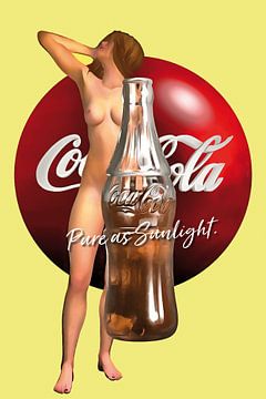 Pop Art – Coca Cola Pure as Sunlight van Jan Keteleer