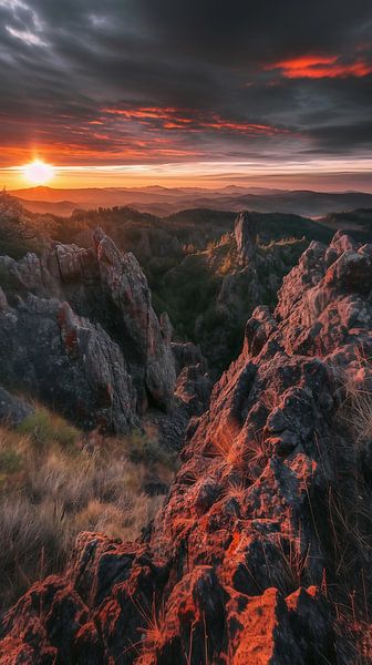 Atemberaubende Erdansichten, Blick von oben von fernlichtsicht