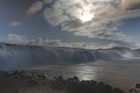 Faxafoss waterfall Iceland