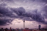 Unwetter über Berlin van Pierre Wolter thumbnail
