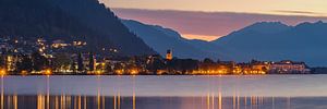 Panorama eines Sonnenaufgangs in Zell am See