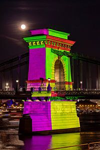 Die Kettenbrücke in Budapest