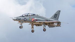 Landung der McDonnell Douglas T-45 Goshawk.