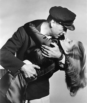Humphrey Bogart et Lauren Bacall, 1944 sur Bridgeman Images