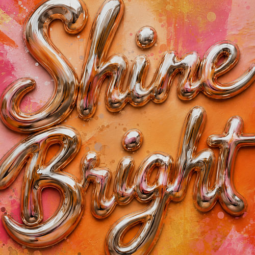 Shine Bright – Quadrat (Ausschnitt) von MadameRuiz