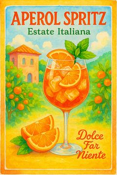 Aperol Spritz – Zomerse Italiaanse Sferen van But First Framing