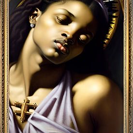 BLACK JESUS von The Art of Mark Fischer