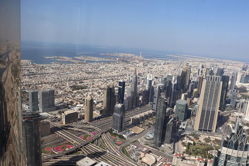 Vue de la Burj Khalifa de Dubaï par Christel Smits