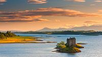 Castle Stalker, Schottland von Henk Meijer Photography Miniaturansicht