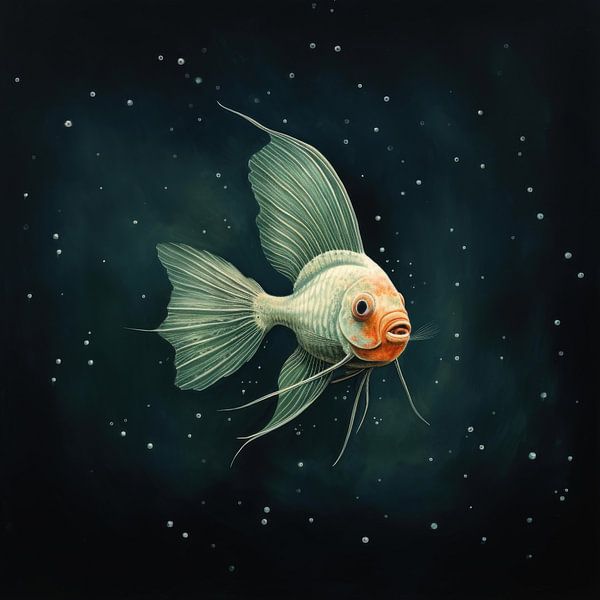 Minimal-Kaiserfisch von Aloke Design