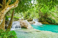Waterfall in Kuang Si