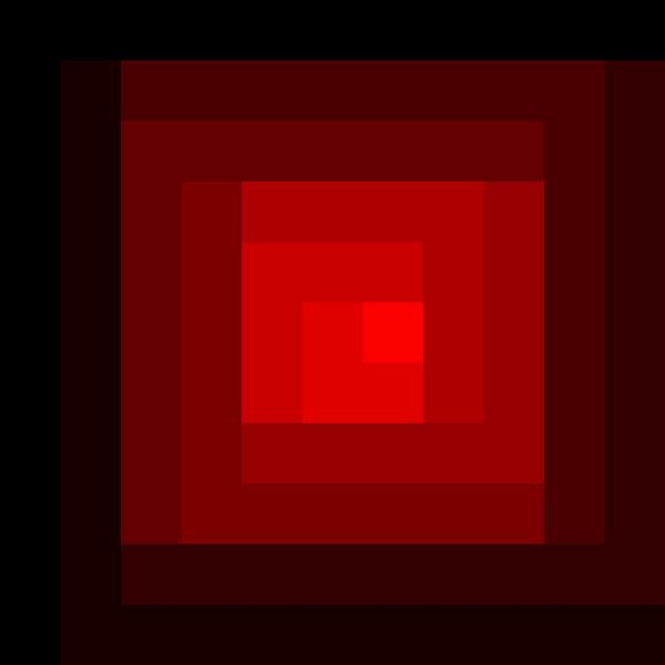 Outside in (Red) by Wim van Amelsfoort