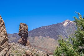 Roques de García mit dem Teide im Teide-Nationalpark auf Teneriffa, Kanarische Inseln von David Esser