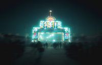Neon gate in Kumbh Mela
