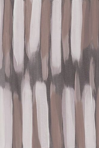 Neutrale penseelstreken – Abstract