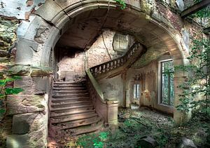 Escaliers du château des rois sur Olivier Photography
