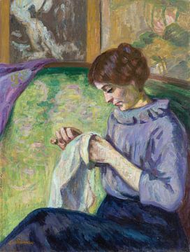 Armand Guillaumin,Mevrouw Guillaumin cousant