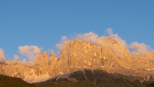Gloeiende rozentuin - alpenglow