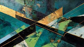 Fractured Azure Horizon by Yaya's