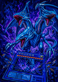 Dragon des abysses aux yeux azurés sur B A G O G O N G