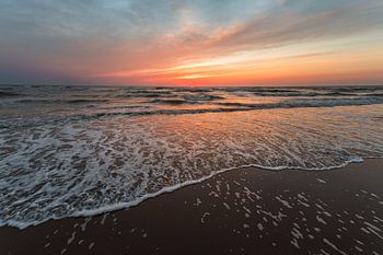 Die Nordsee während eines Sonnenuntergangs (0141)