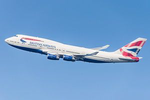 Le Boeing 747 de British Airways.