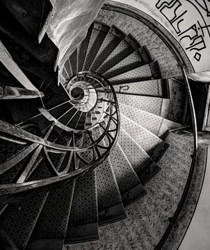 Lost Place - Spiral Staircase - Urbex by Carina Buchspies