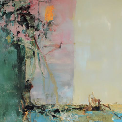 Abstrakte Malerei "Pastell"