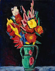 Stillleben mit Blumen von Marsden Hartley