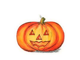 Courge heureuse sur Karen Kaspar