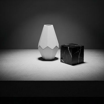 Concrete Geometry Still Life