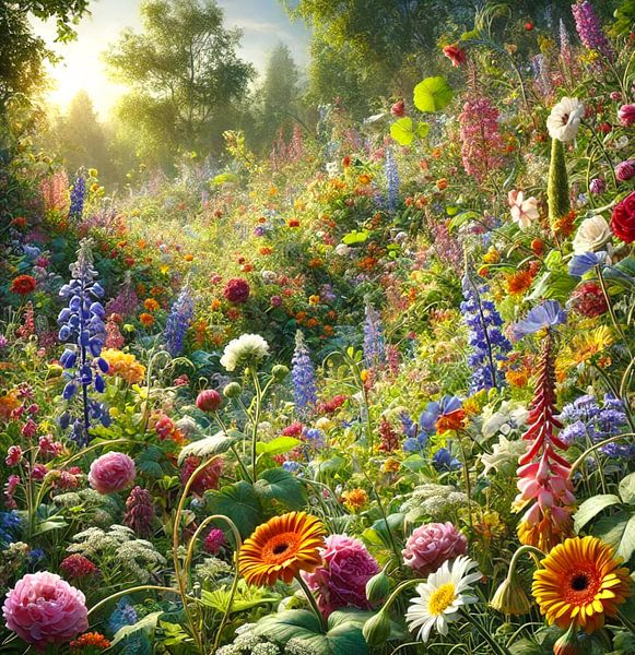 Het bloemenparadijs van Niek Traas