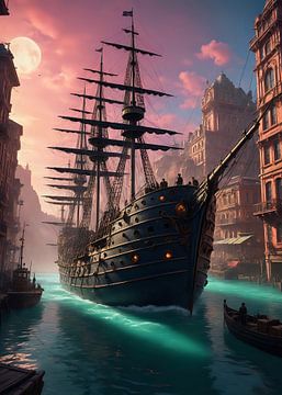 Piratenschip van Rizal Azhari