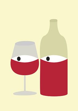 Red Wine by Erik Spikmans