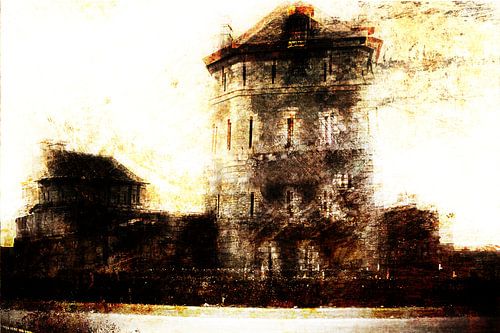 Toren in Bretagne, Frankrijk