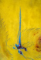 geel en blauw