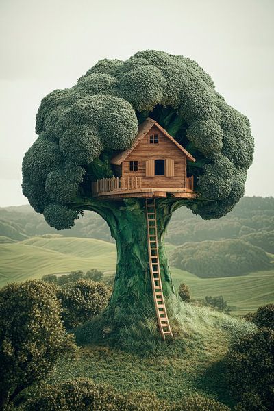 Tree house dream by Poster Art Shop