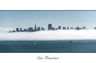 San Francisco in de mist van Wim Slootweg thumbnail