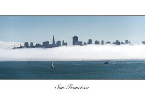 San Francisco in de mist van Wim Slootweg