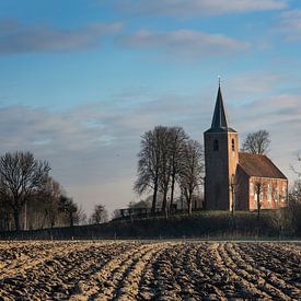 Church in evening sun by Bo Scheeringa Photography