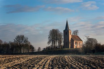 Kirche in der Abendsonne von Bo Scheeringa Photography