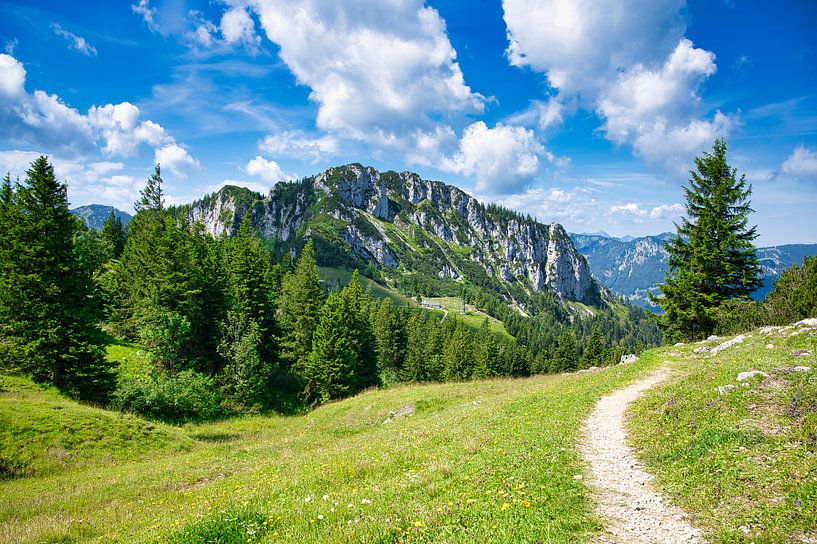 Landschaft auf der Kampenwand von C. Nass