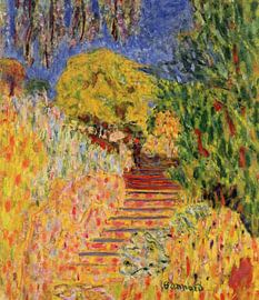 Pierre Bonnard – Treppe mit Mimose (um 1946) von Timeless Artworks