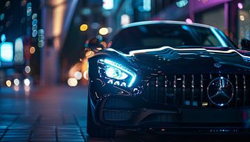 Mercedes AMG Neon von TheXclusive Art